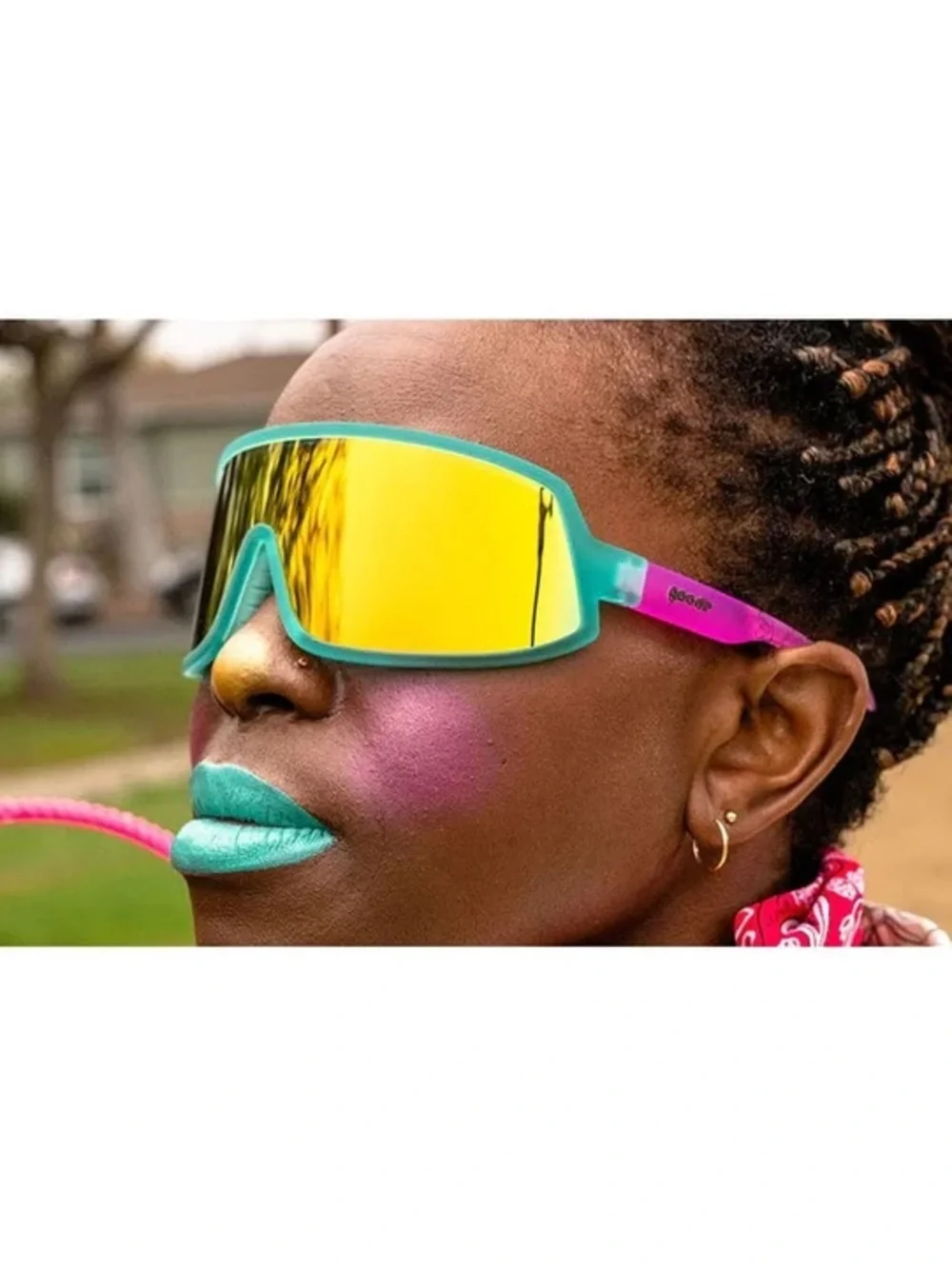 Goodr Wrap G Sunglasses “Save a Bull ride a Rodeo Clown” Buy one get one
